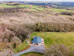 Aerial view - Quantock Barn (Honiton)