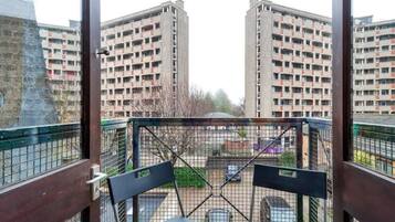 Appartamento Basic, 2 letti matrimoniali | Balcone