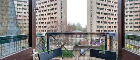 Basic Apartment, 2 Double Beds | Balcony