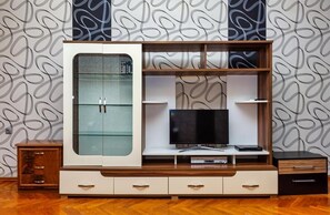 LCD TV - Formula Apartment  Sea view & Balcony (Baku)