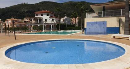 Ferienhaus Adosado Eden Santa Marta Cullera mit Meerblick & Gemeinschaftspool