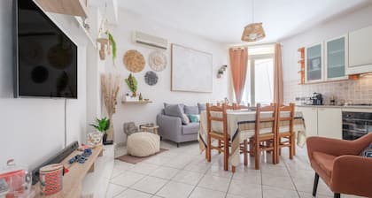 Casa de vacaciones 'La Marchese' cerca de la playa con terraza y Wi-Fi