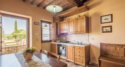 Holiday Apartment 'Monolocale Saraceno' with Pool, Garden & Wi-Fi