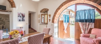 Holiday Apartment 'Trilocale Carlotta' with Pool, Garden & Wi-Fi