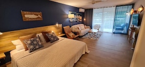 1 chambre, lit parapluie, Wi-Fi gratuit, draps fournis