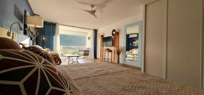 1 bedroom, travel cot, free WiFi, bed sheets