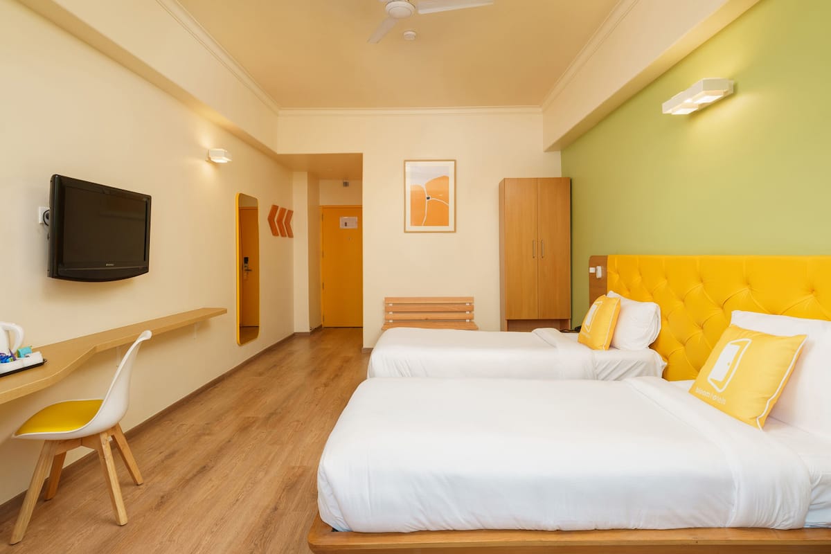Chambre Standard avec lits jumeaux | Vue de la chambre