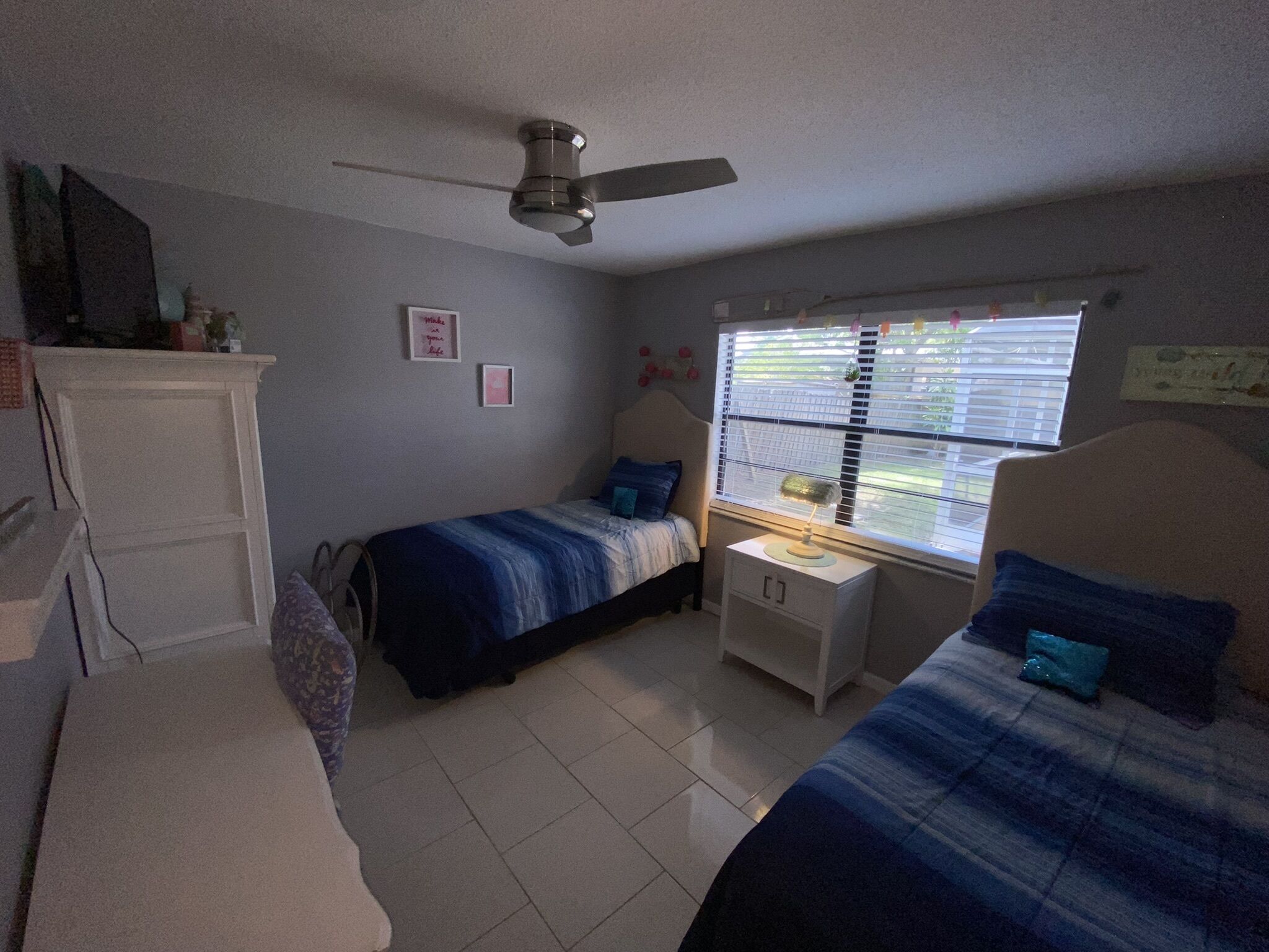 2 bedrooms, desk, iron/ironing board, WiFi