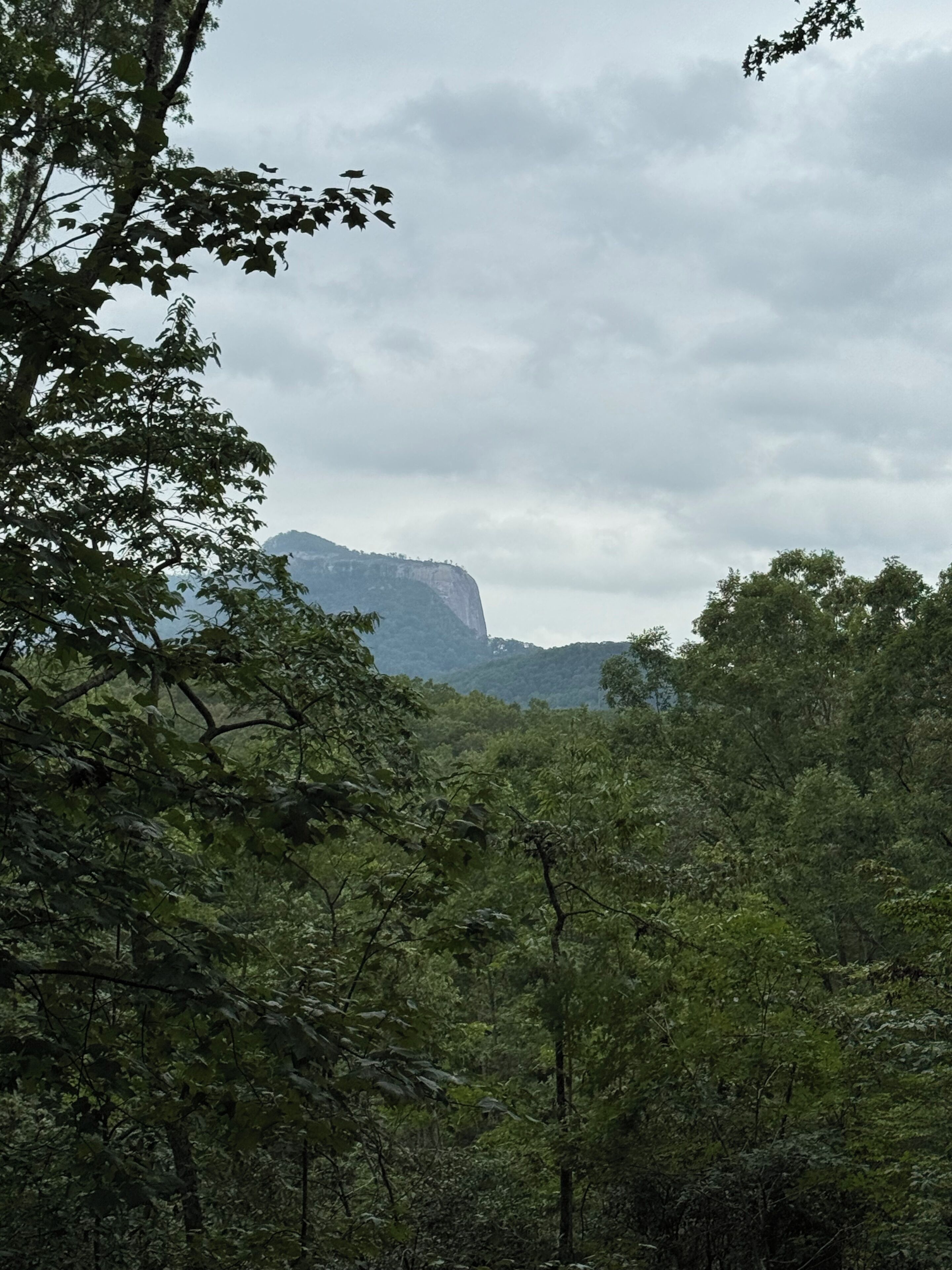 Stunning views of Table Rock from the cabin