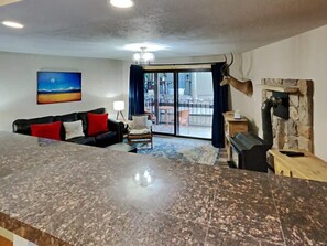 TV, offices - Stylish 2BR Home Near Skiing w/ Hot Tub Access! (Breckenridge)