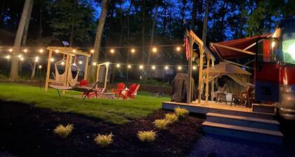 *Glamping at Treasure Lake*