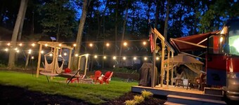 *Glamping at Treasure Lake*