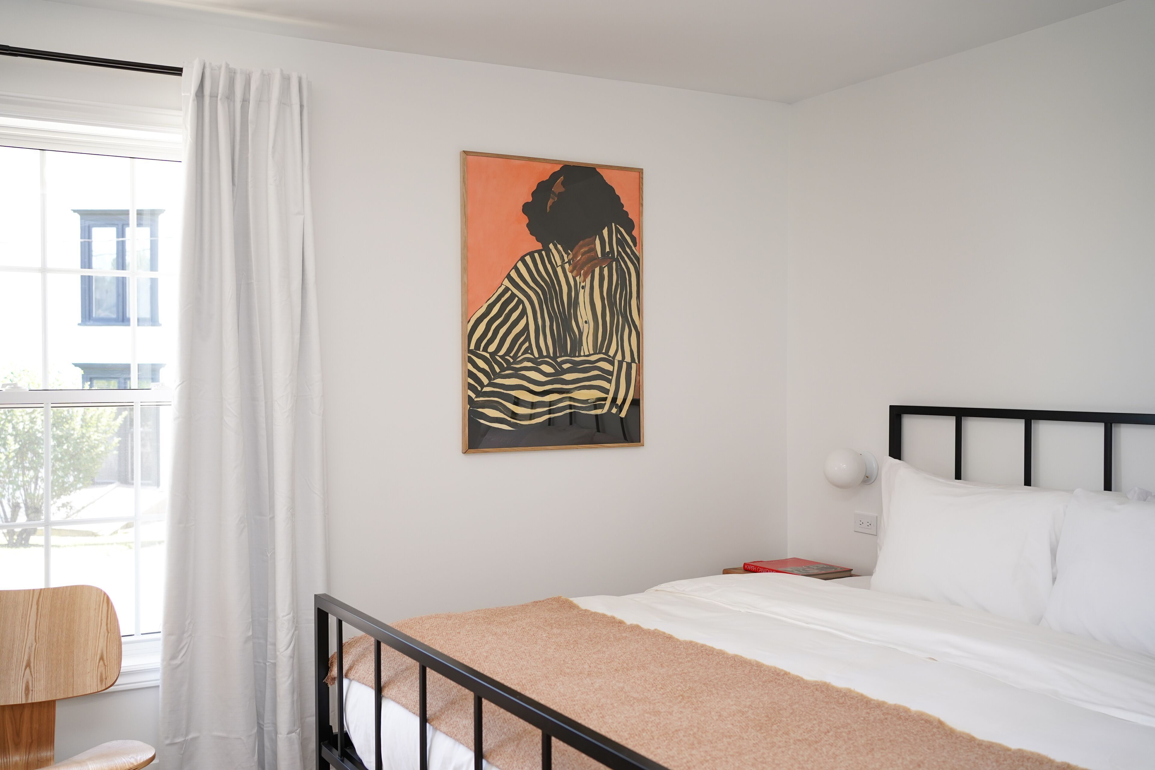 Premium bedding, pillow-top beds, free WiFi, bed sheets