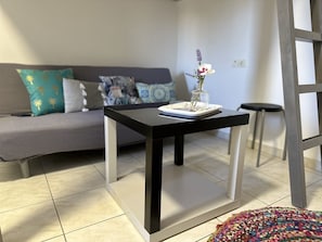 TV connectée, cheminée