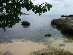 Perto da praia, toalhas de praia 