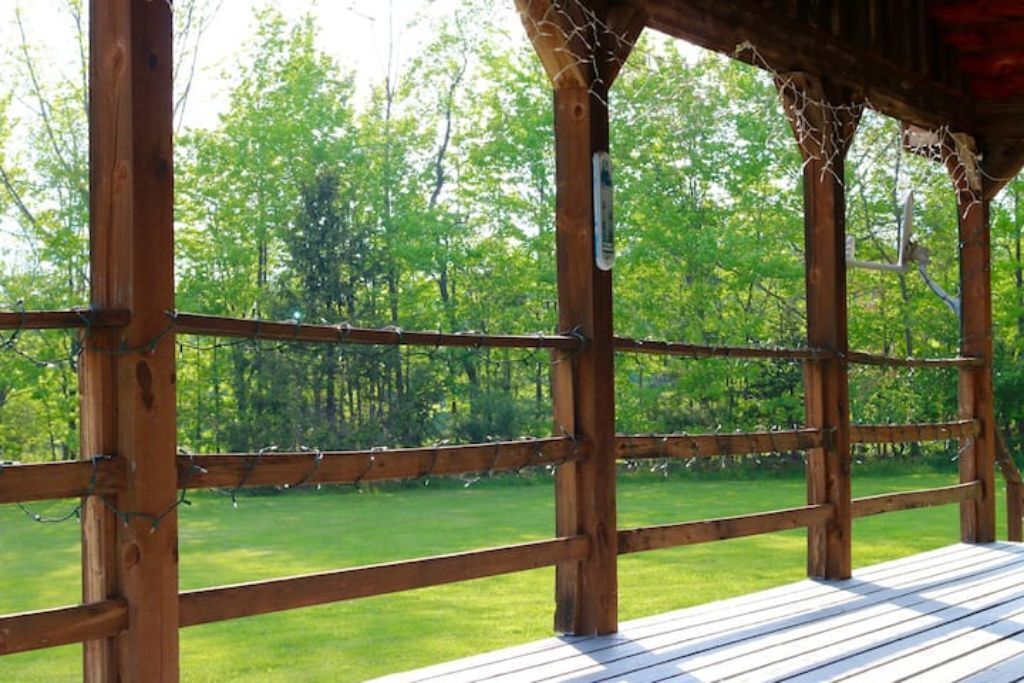 Overnattingsstedets uteområder