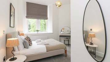 2 habitaciones, decoración personalizada y muebles diferentes