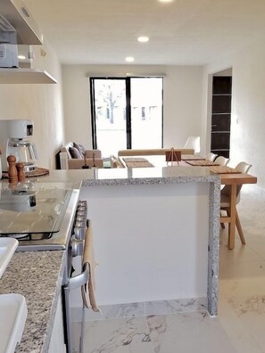 La Casa Blanca Santa Fé | Living area - La Casa Blanca Santa Fe (Xochitepec)