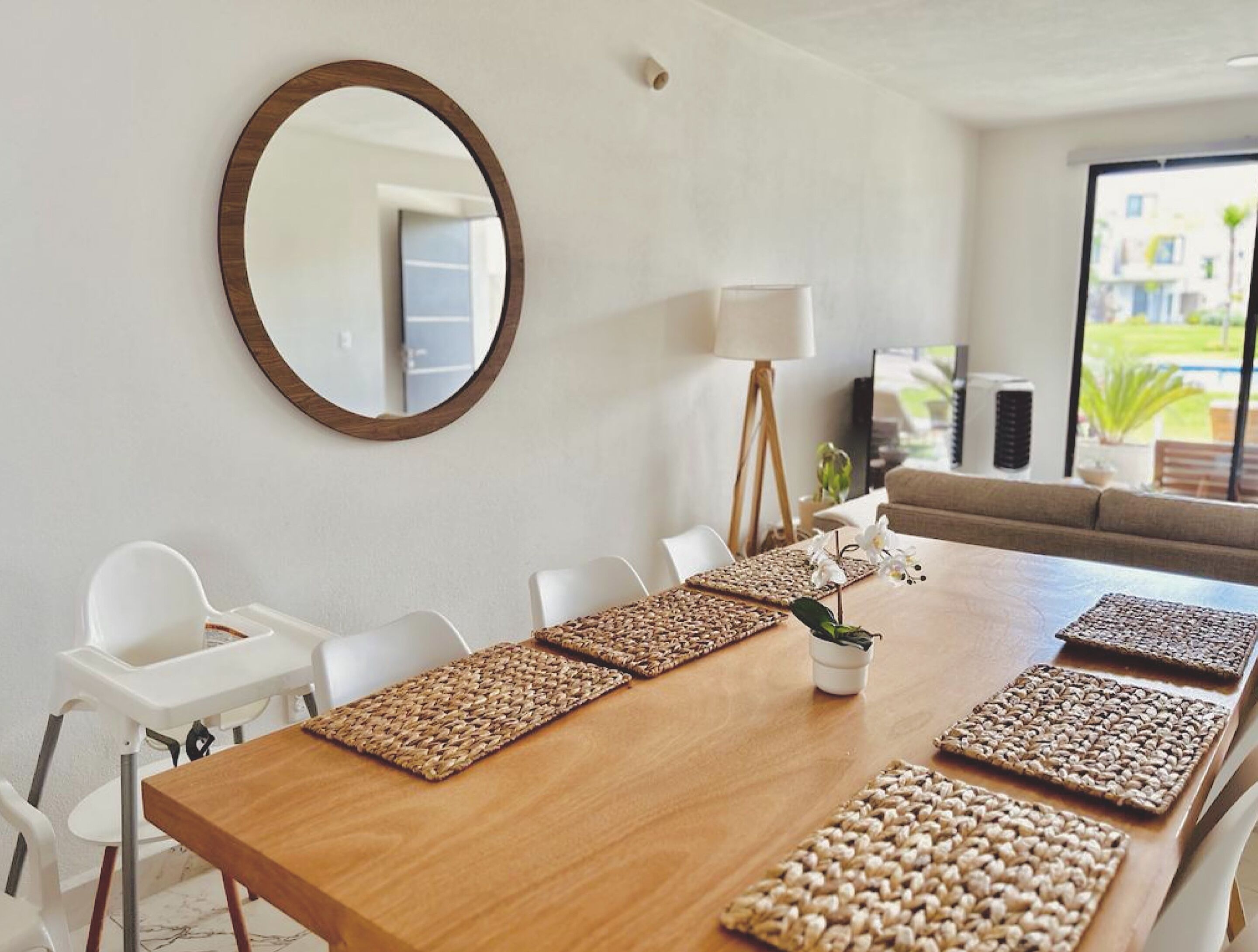 La Casa Blanca Santa Fé | Área de sala de estar