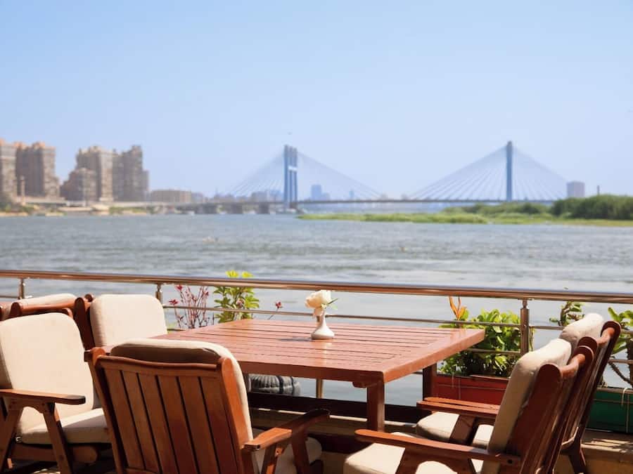 Dobbelt- eller tomannsrom – superior, 1 soverom, aircondition, elveutsikt | Utsikt fra rommet