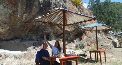 room private view mountain range white and interandean valley