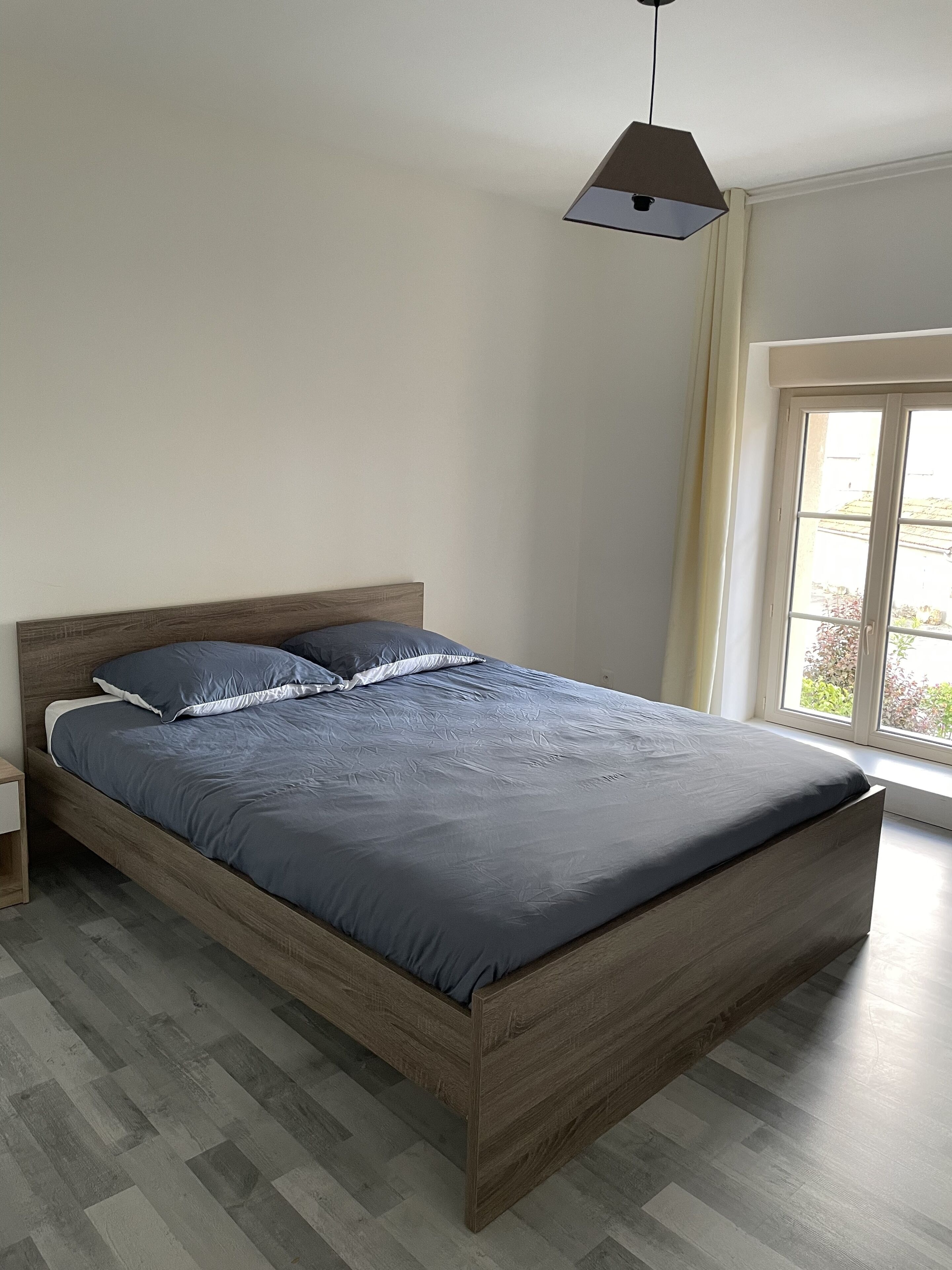 1 bedroom, iron/ironing board, bed sheets