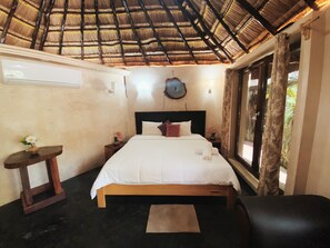 Deluxe Bungalow King | Free WiFi, bed sheets - Hotel Lechuga de Mar Tulum with Pool and Beach Club Access (Tulum)