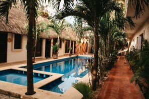 Pool - Hotel Lechuga de Mar Tulum with Pool and Beach Club Access (Tulum)