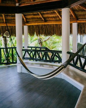 Terrace/patio - Hotel Lechuga de Mar Tulum with Pool and Beach Club Access (Tulum)