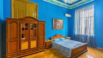 3 habitaciones y sábanas de algodón egipcio