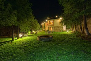 Front of property - evening/night - Pine Park Edge Resort Khanian (Balakot)