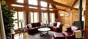 Pocono Chalet Cabin Sauna Game Room Fire Pit Pools