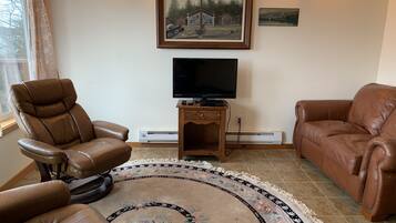 Smart-tv, dvd-spelare och ett filmbibliotek