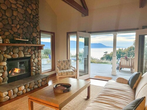 Sunset, Water Views with Hot Tub, Large Deck, and Privacy