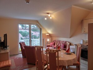 Televisie en een stereo