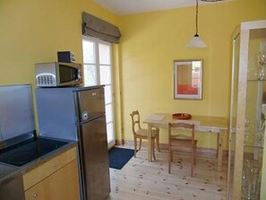 Private kitchen - Vacation apartment S15 - Holiday apartment for up to 3 people in the immediate vicinity (Graal-Müritz)