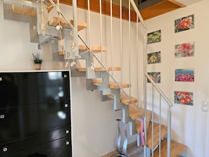 Interior - Vacation apartment KWE 7 OG - large 3-room vacation apartment over 2 floors with 2 bedrooms (Gelbensande)