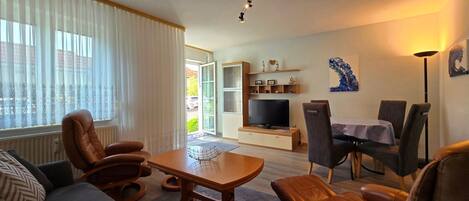 Televisie en een stereo