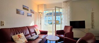 Apartment T23 "Morgentau" - 2-room apartment on the ground floor for 4 pers. WLAN