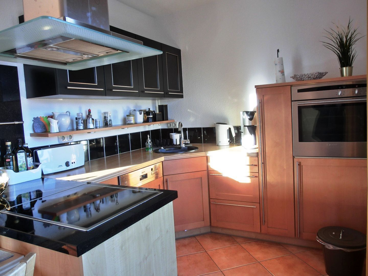 Kühlschrank, Ofen, Herdplatte, Geschirrspüler