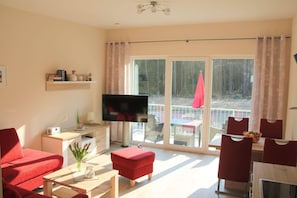 Fernseher, Stereoanlage