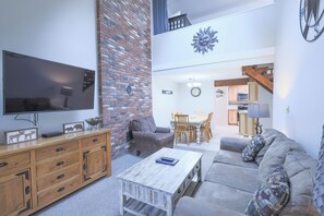 TV, DVD player, table football, ping pong