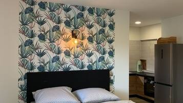 1 habitación, wifi gratis y ropa de cama