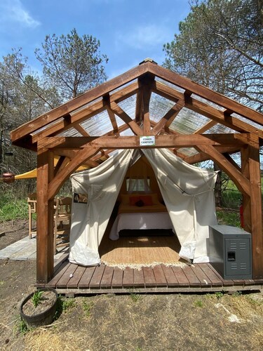 Cohen Glamping Tent,  Hepworth, 3 Wooded Acres