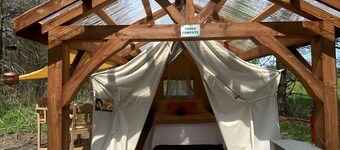 Cohen Glamping Tent,  Hepworth, 3 Wooded Acres