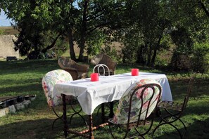 Opções para refeição ao ar livre