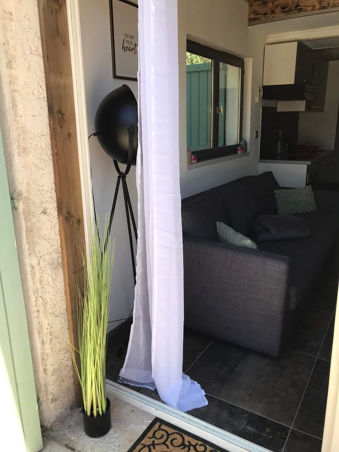 Enceinte de l’hébergement