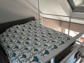 1 chambre, fer et planche à repasser, Wi-Fi gratuit, draps fournis