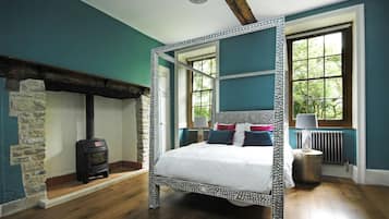 5 soverom, strykejern/-brett, wi-fi og sengetøy