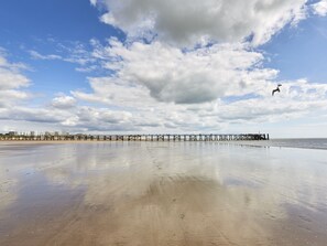 On the beach